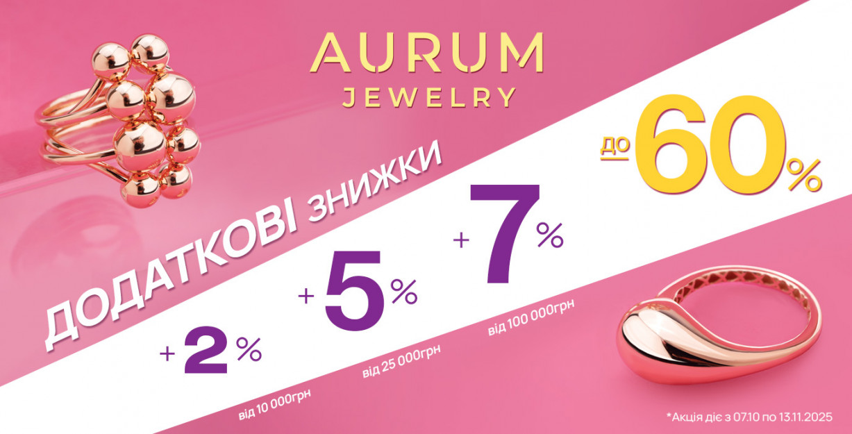 Дополнительные скидки в AURUM
