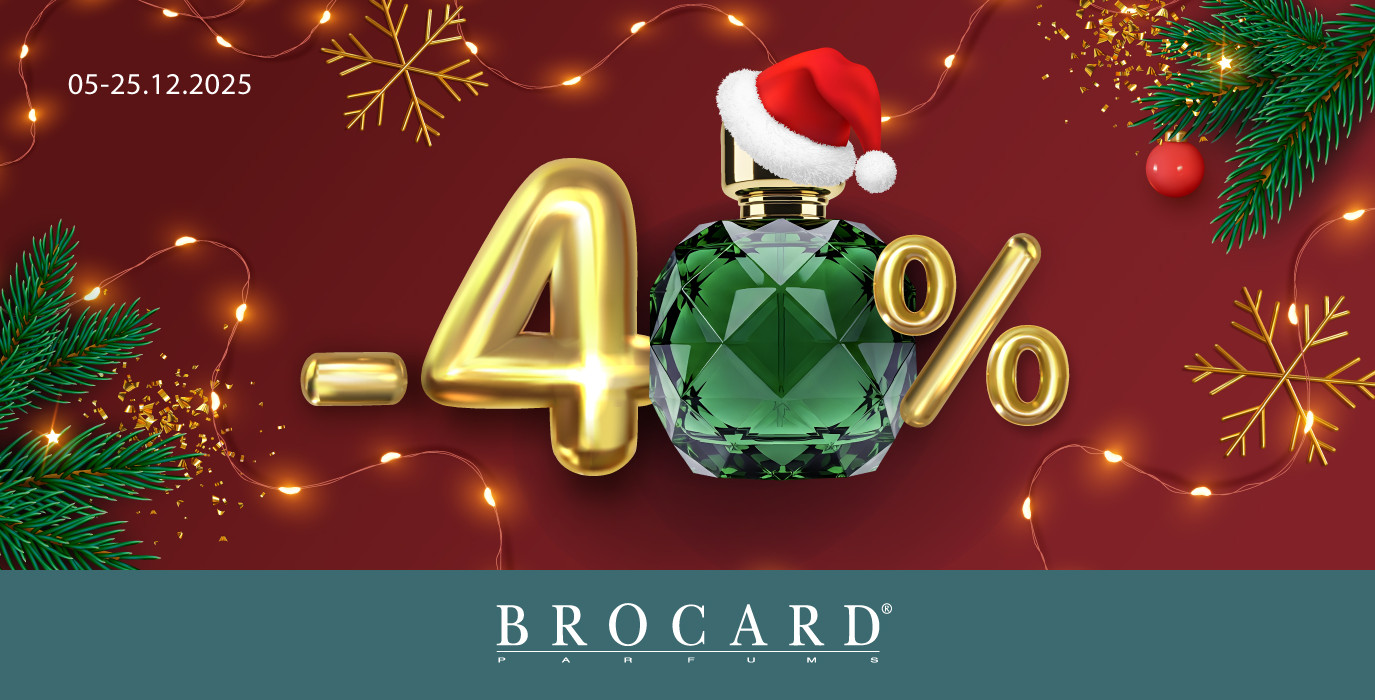 Скидка 40% в BROCARD